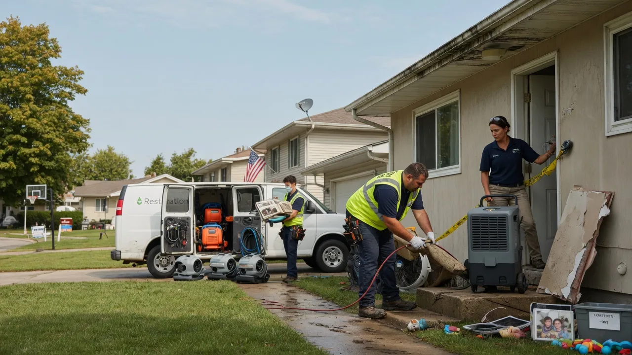 Water Damage Restoration in Dover, PA near me
